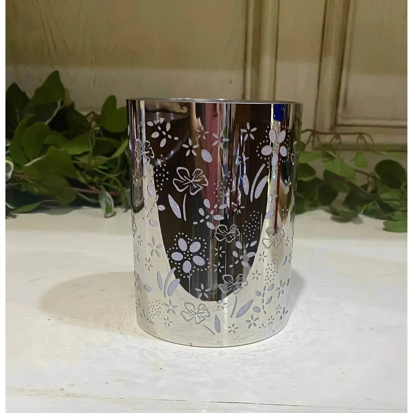 Sterling Blooms Lantern Shade