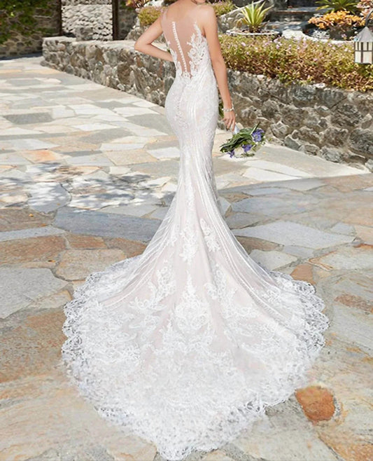 Ivana Mermaid Lace Dress