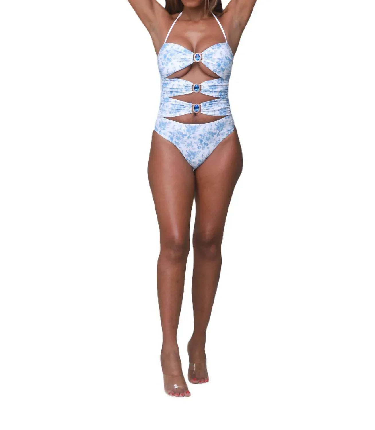 Monokini "Pilar Jeweled"
