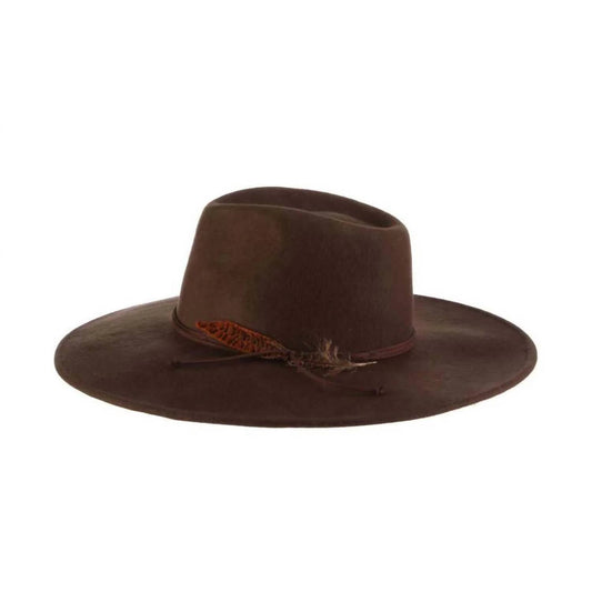 Women's Marin Big Brim Safari Wool Felt Hat