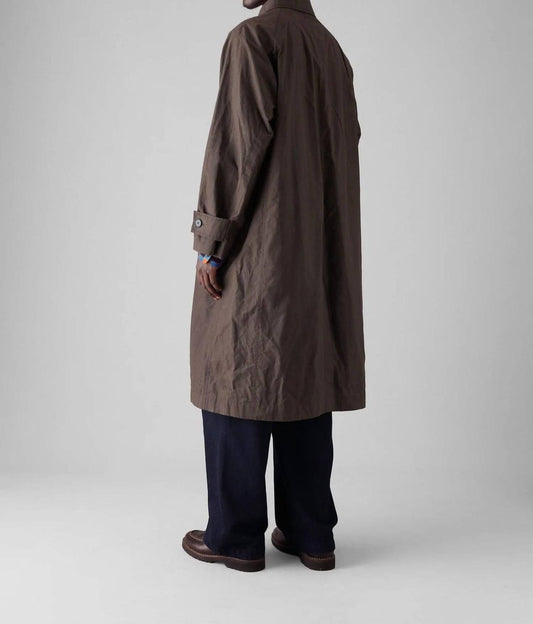 Trenchcoat aus gewachster Baumwolle