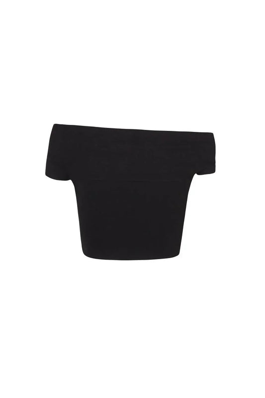 Damen Candy Leinen Crop Top