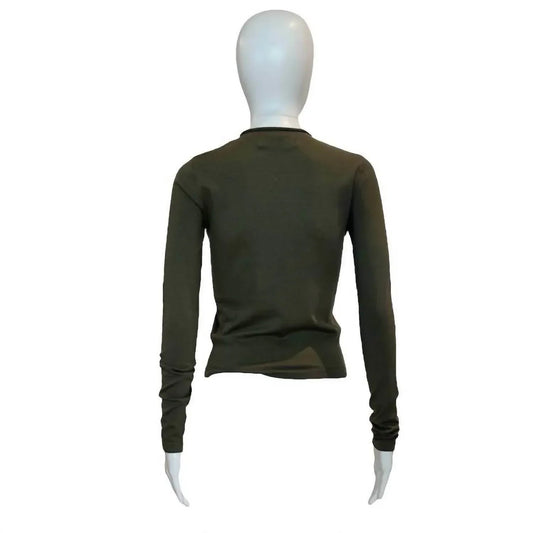Women's Long Sleeve Mock Neck Top