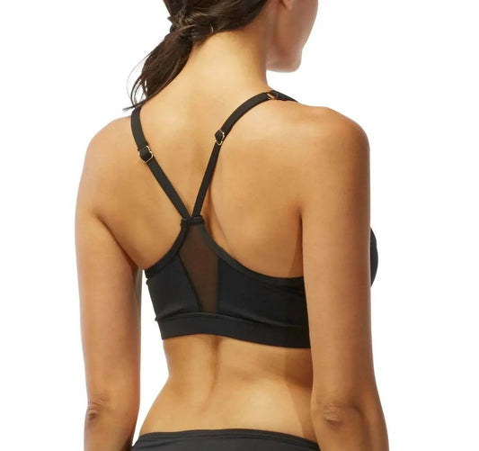 Barbados D-cup Pure Racer Back Zip Front Underwire Bikini Top
