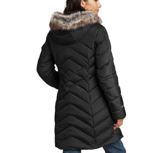 Womens 650 Down Sun Valley Puffer Parka Long Coat