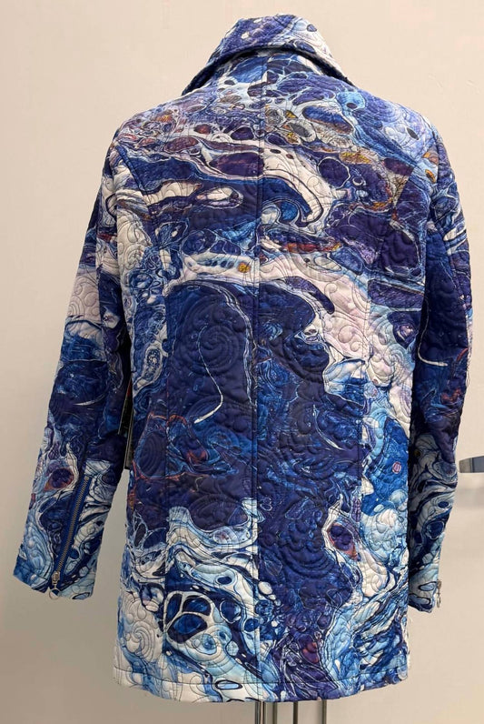 Women's Zip Up Collared Jacket