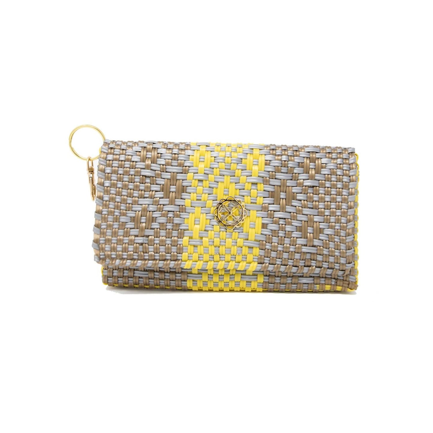 Damen Reisen Handgemachte Azteken-Einkaufstasche mit Clutch