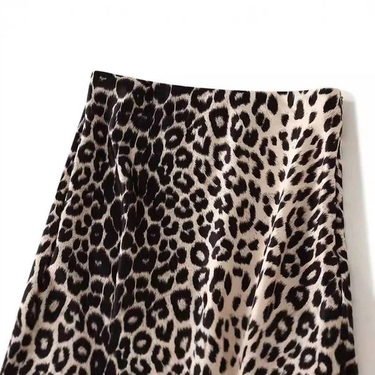 Women's Maxi Skirt With Elastic Waistband And Invisible Zipper