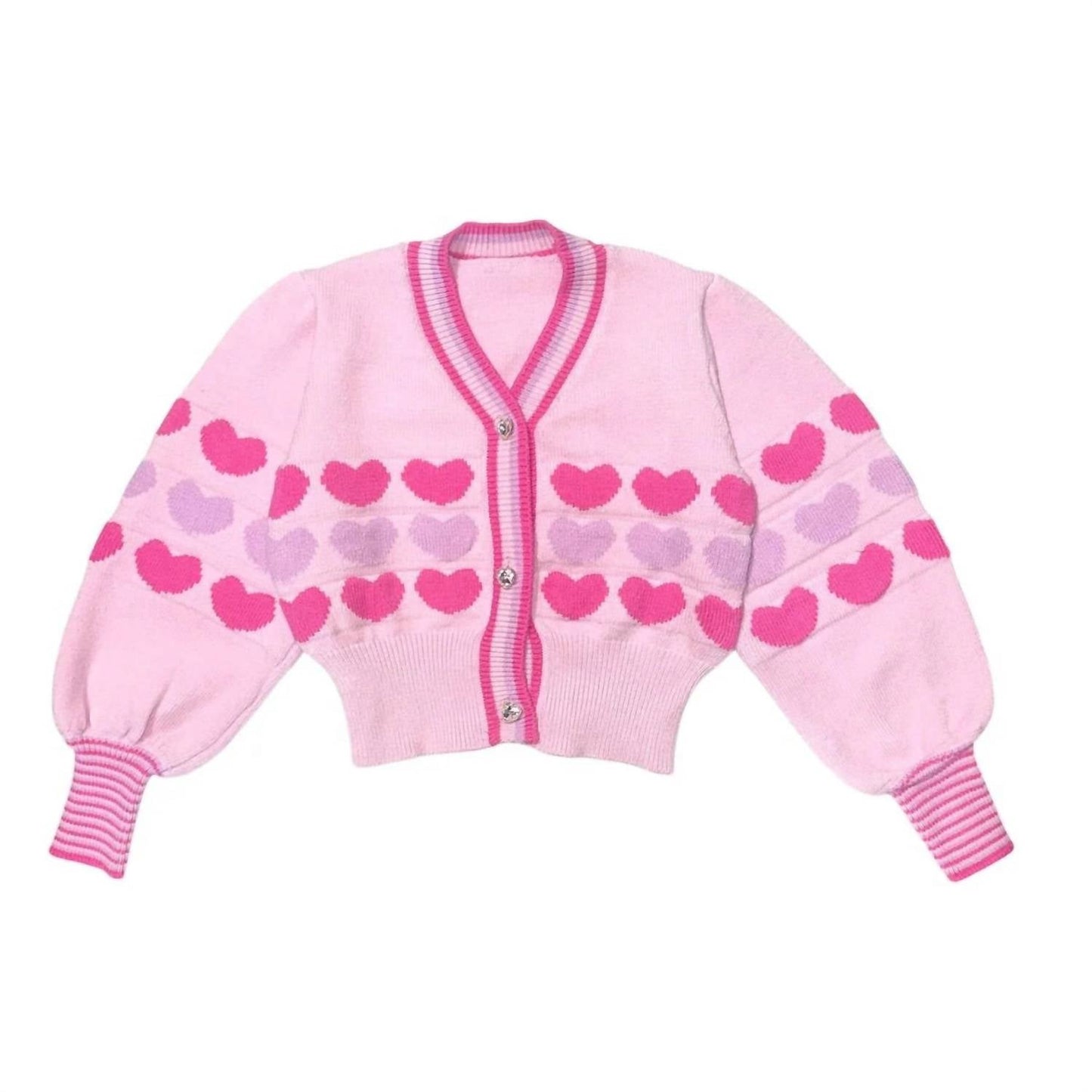 Mädchen-Cardigan „Celine Heart“