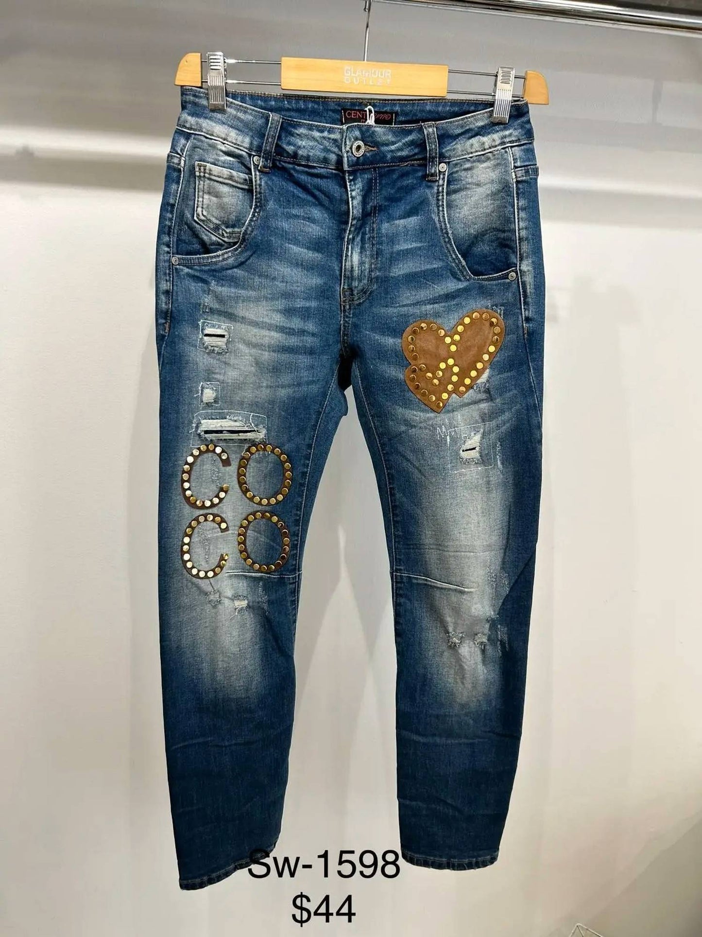 Women's Heart Jeans
