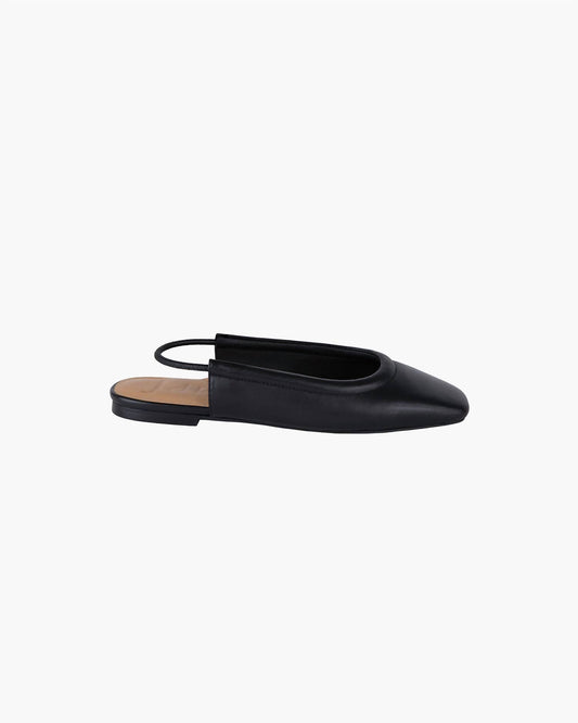 Women's Peyton Slingback Flat Leather Shoes