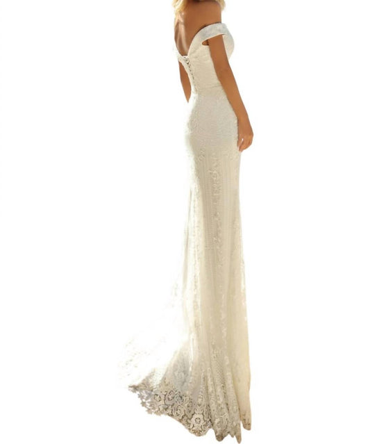 Fit-and-Flare-Brautkleid