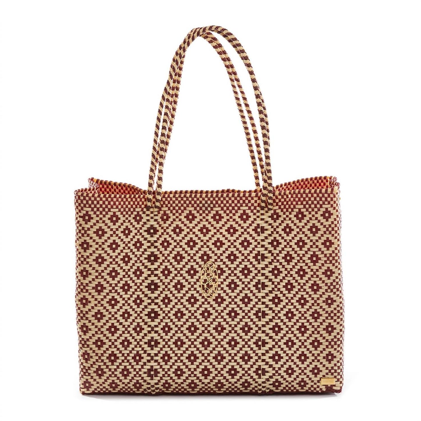 Damen Reisen Handgemachte Azteken-Einkaufstasche mit Clutch
