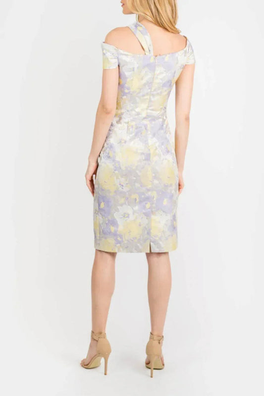 Bow Strap Sheath Dress