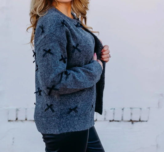 Bows Cardigan