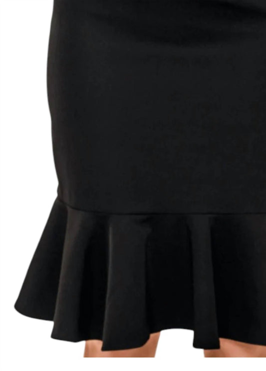 Women's Ruffle Hem Skirt