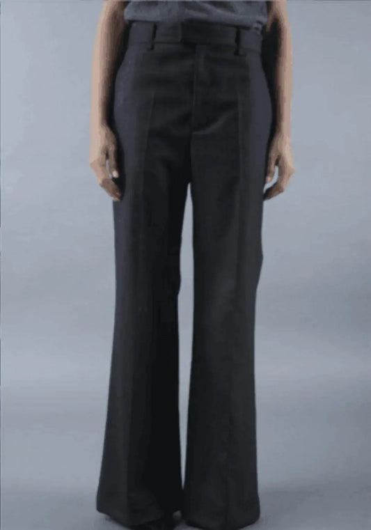 Anthra Linen Blend Trouser