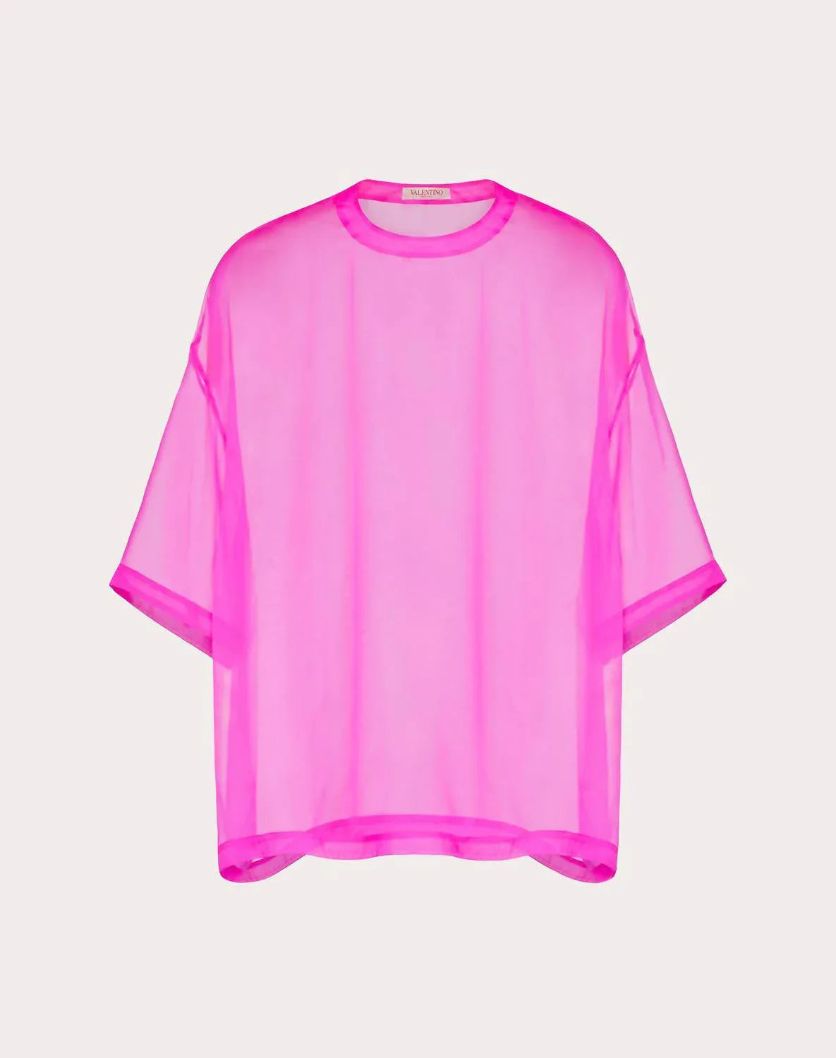 Chiffon-Rundhalstop