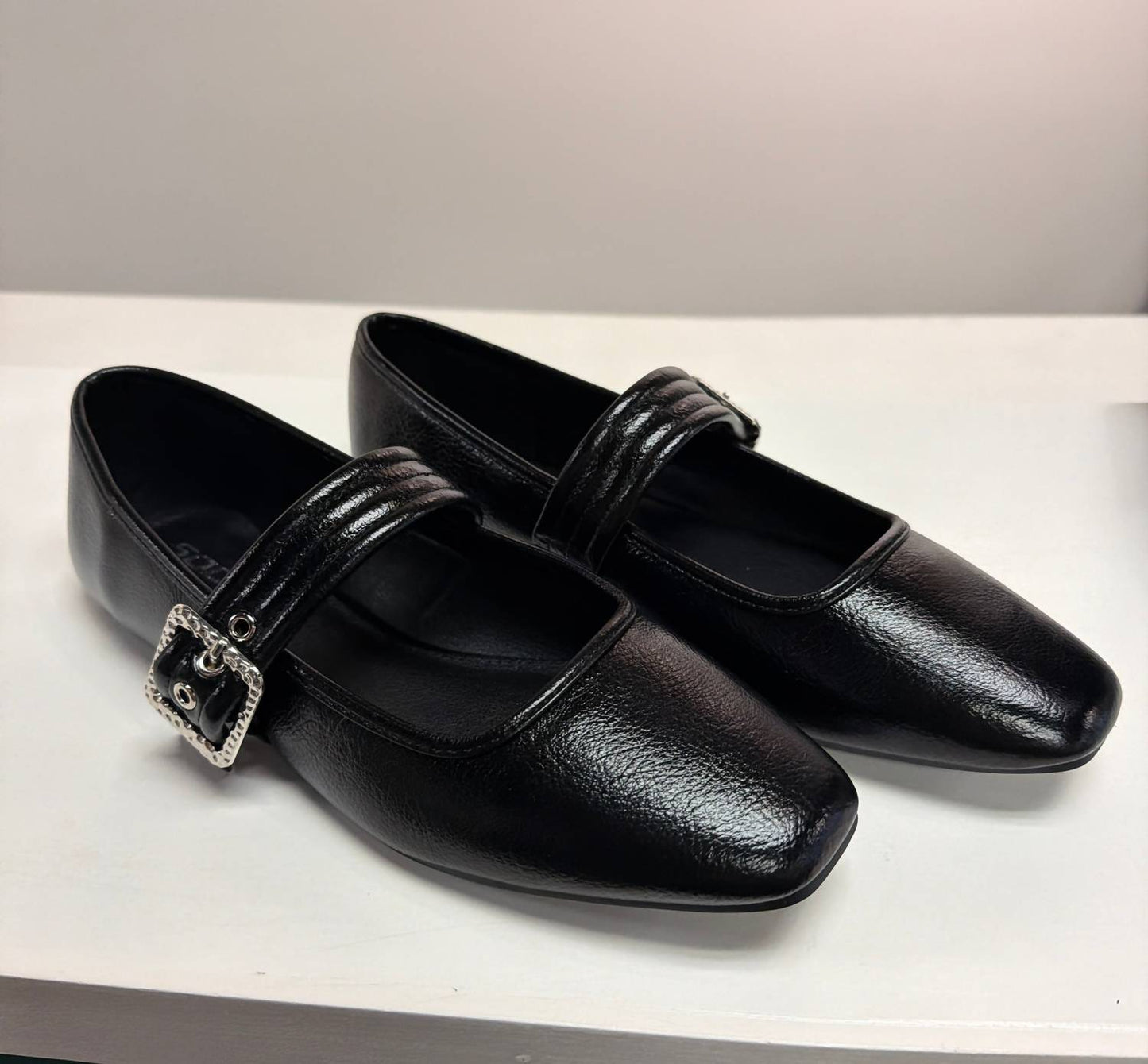 Women's Maggie Buckle Strap Mary Jane Flats