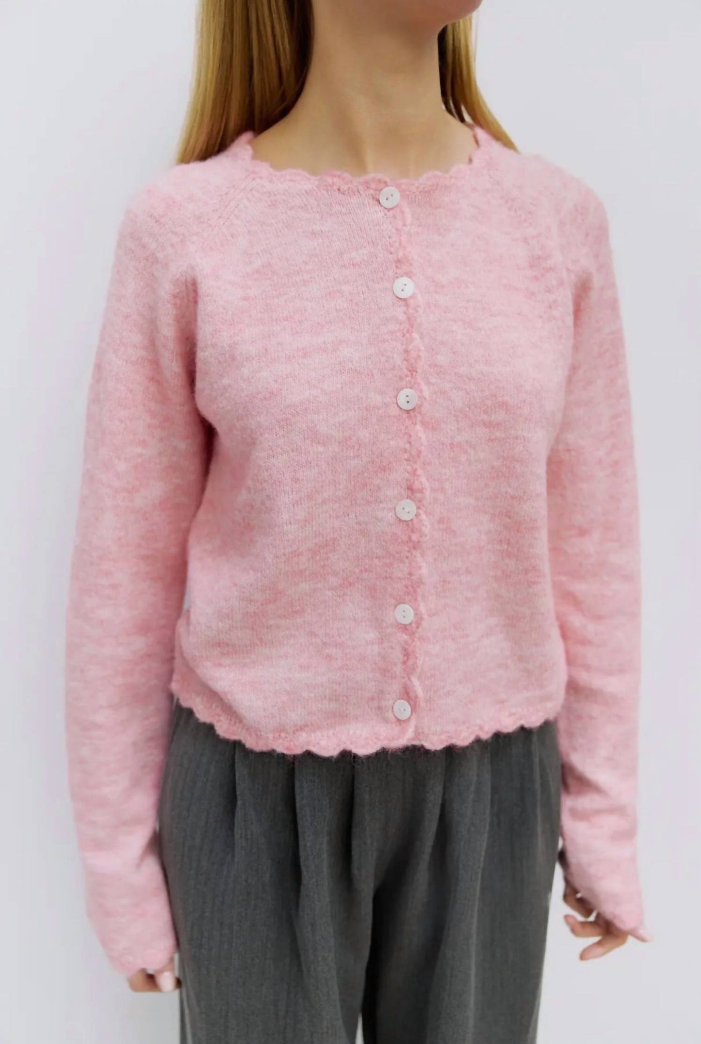 Natalia Raglan-Cardigan mit langen Ärmeln