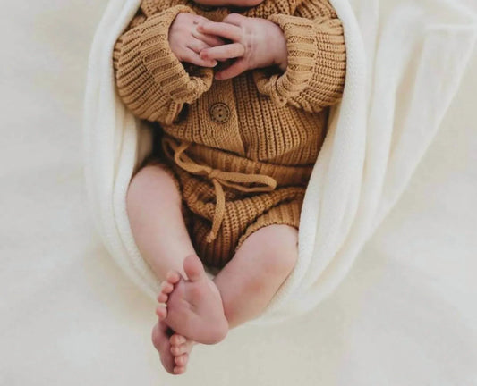 Baby Quinn Sweater And Bloomers Set