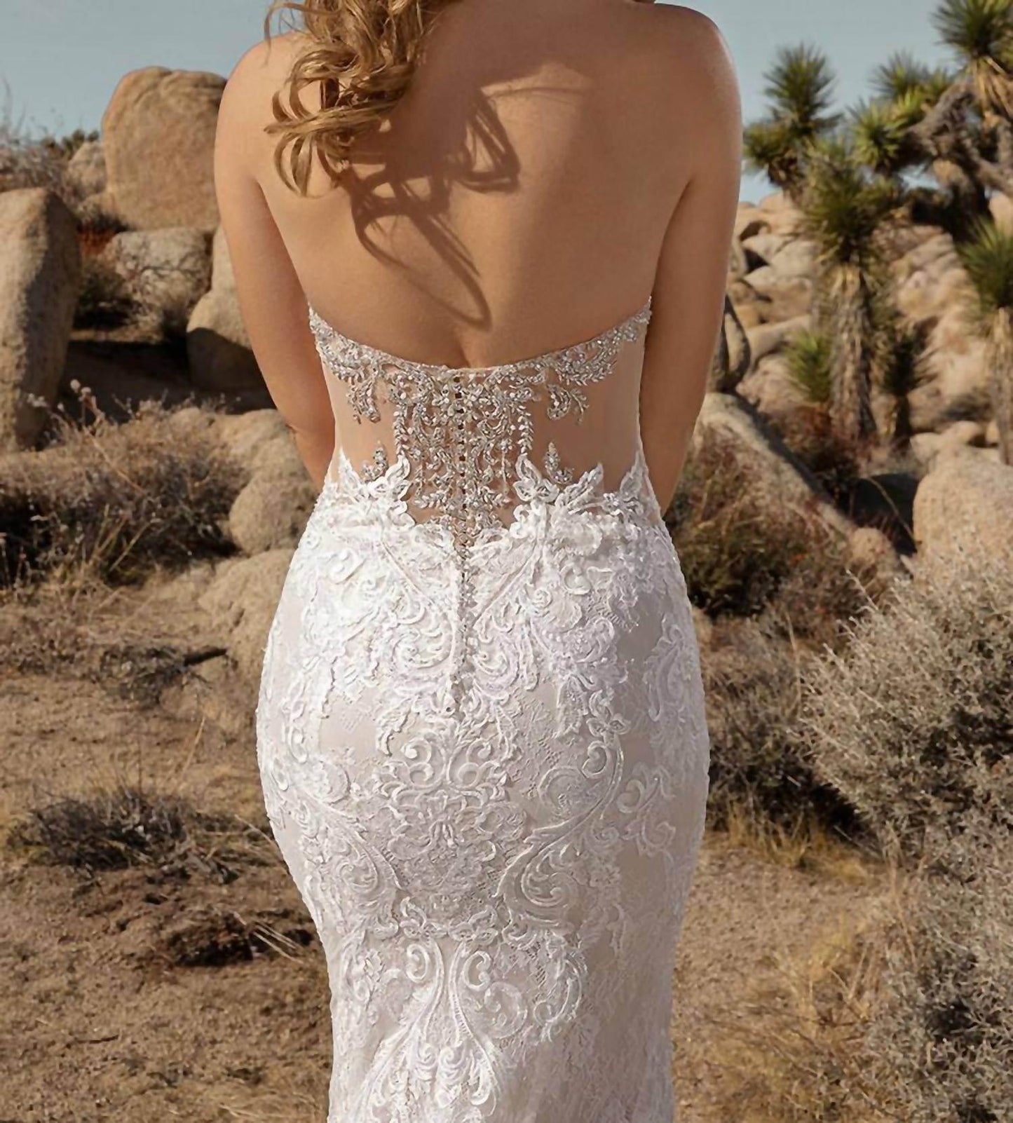 Glenda Sheer Mesh Kleid