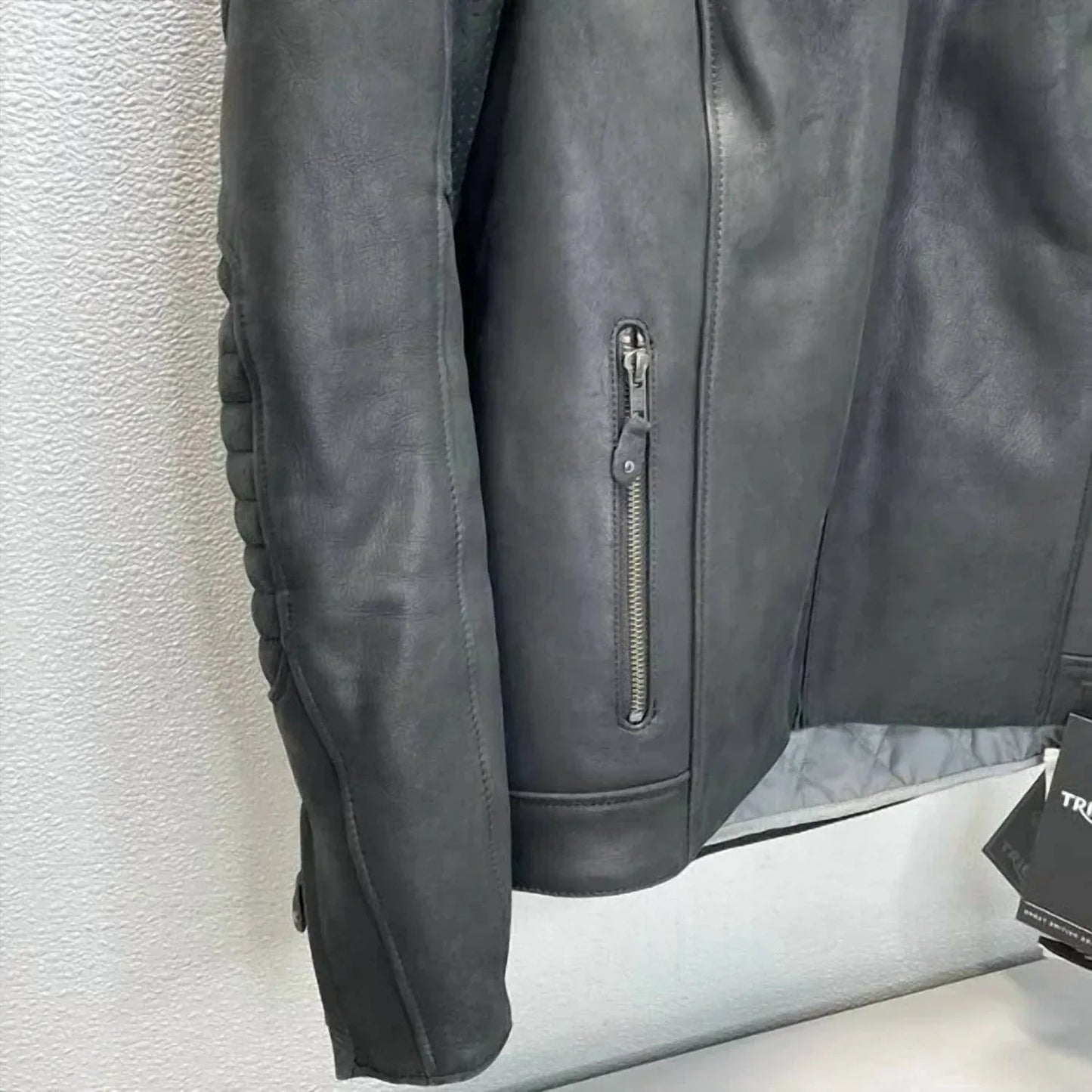 Women’s Roxbury Leather Motorcycle Jacket