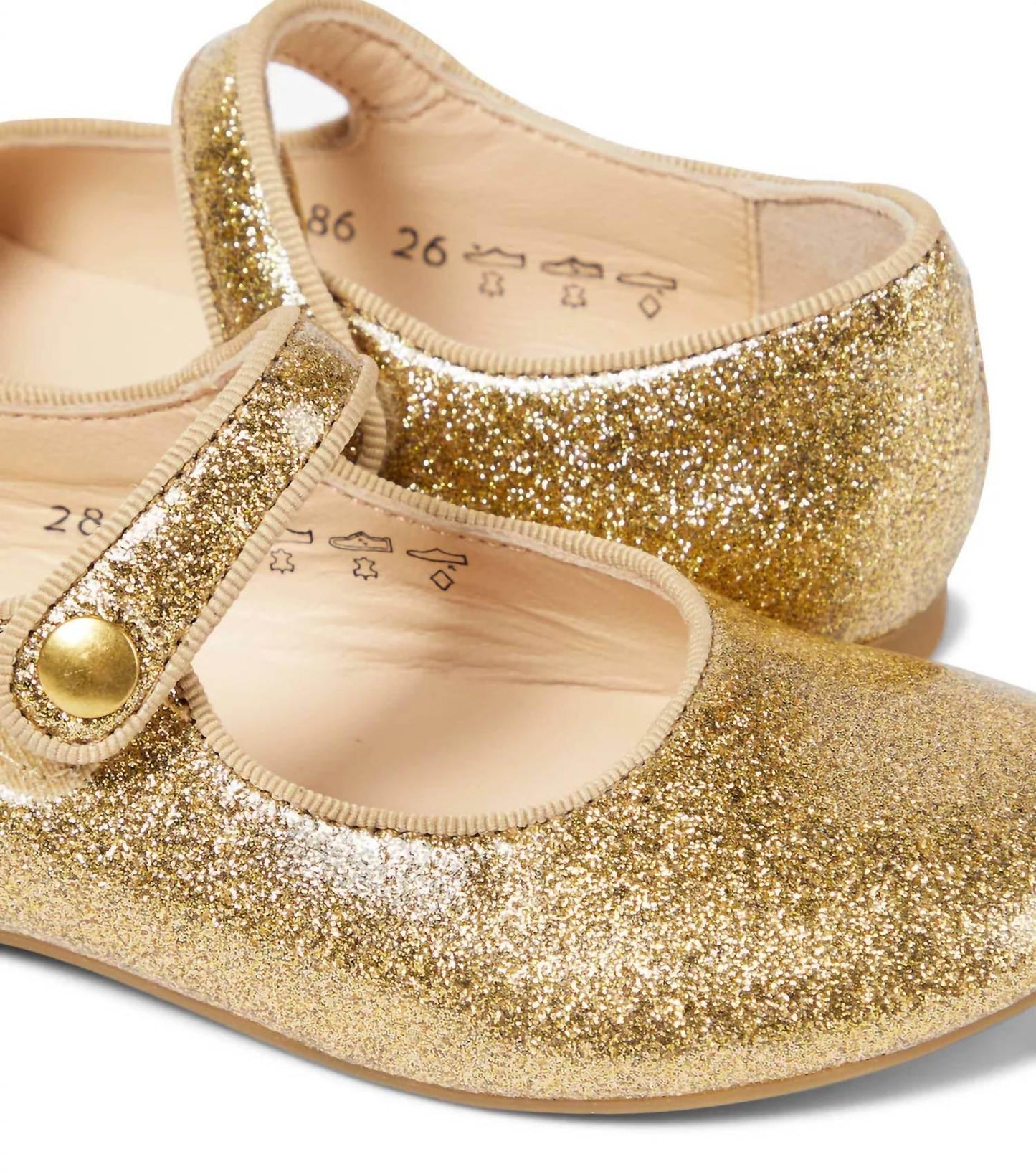 Girl's Daisy Glitter Lisse Mary Jane Shoe