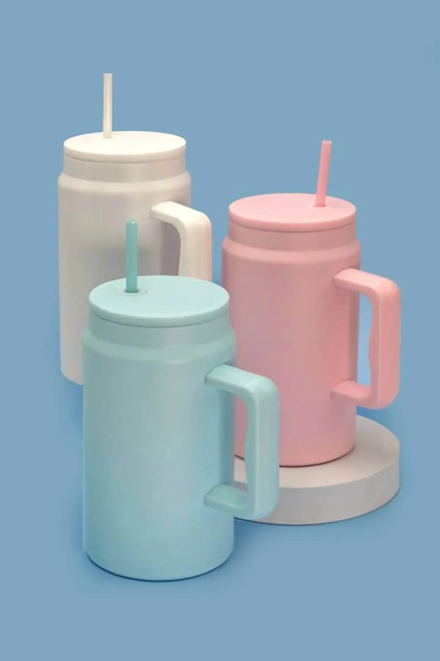 Großer Edelstahlbecher 50 oz Pink