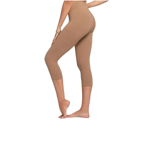 Women's Luxury Leggin Bamboo Fabric Capri