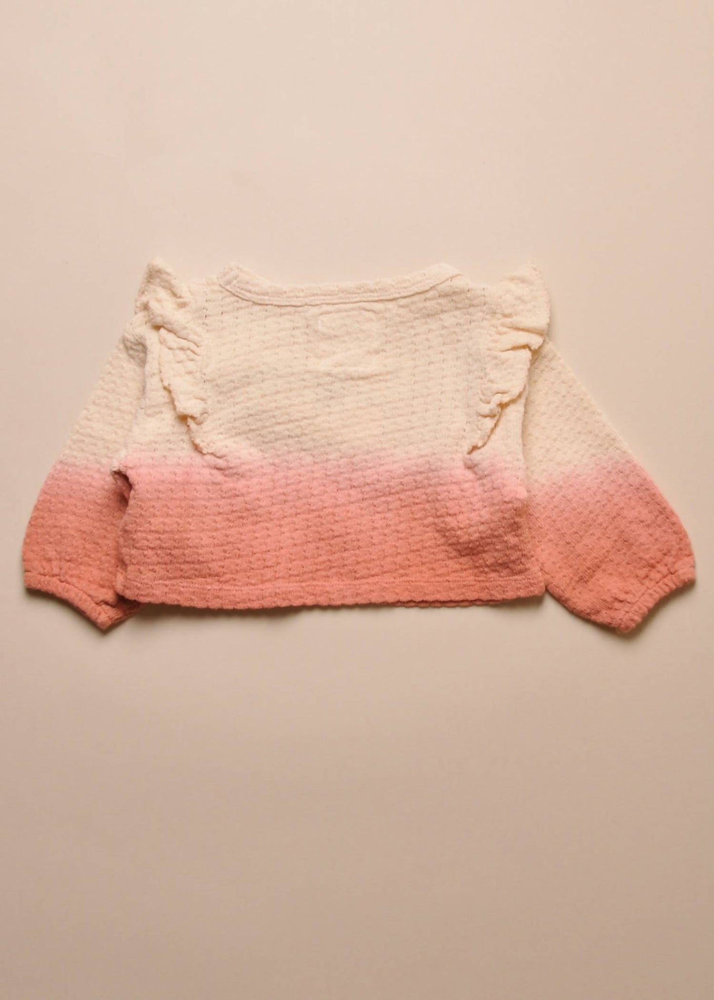 Mädchen-Dipdye-Babypullover