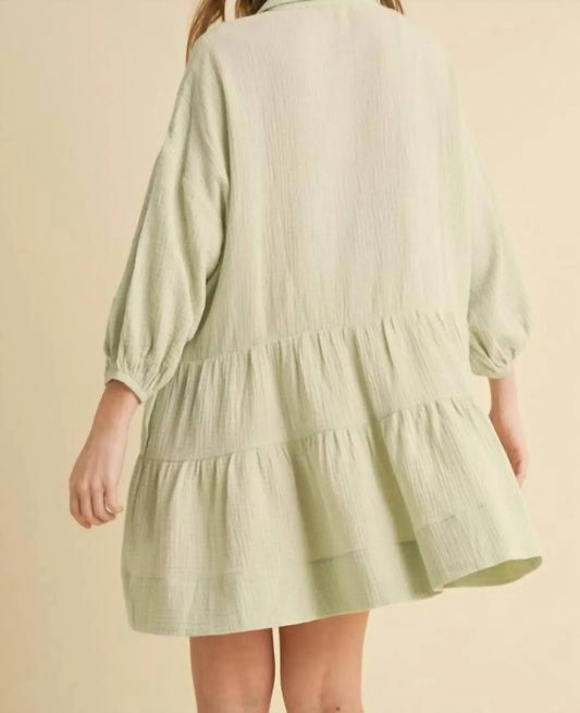 Cotton guaze dress
