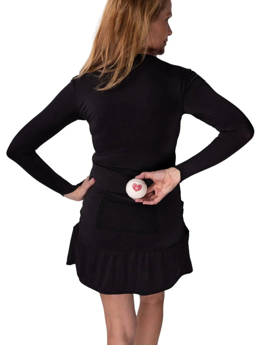 Generous Long Sleeve Monroe Tennis Dress