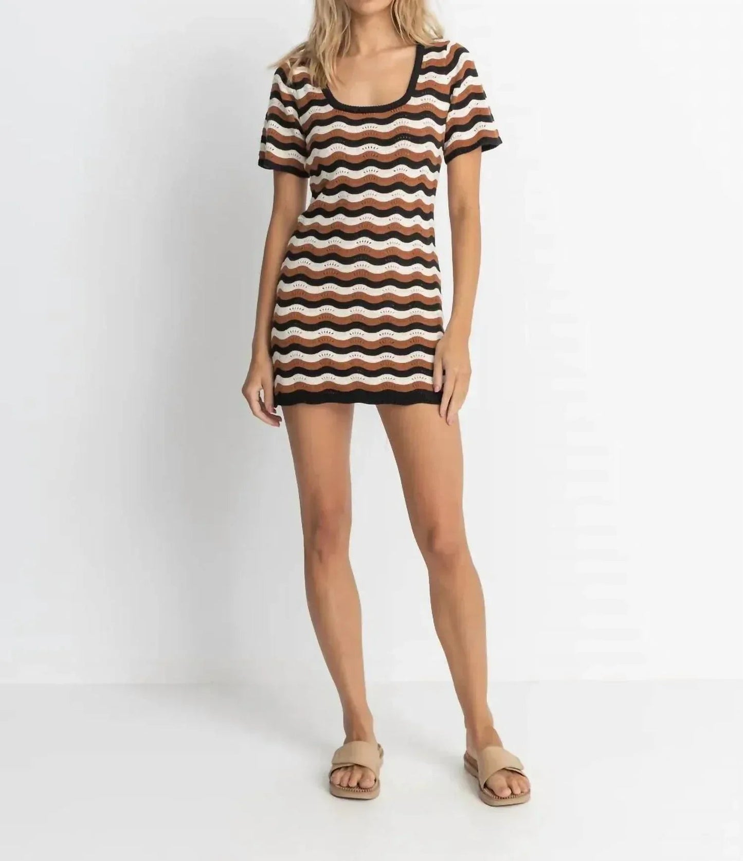 Venice Knit Mini Dress
