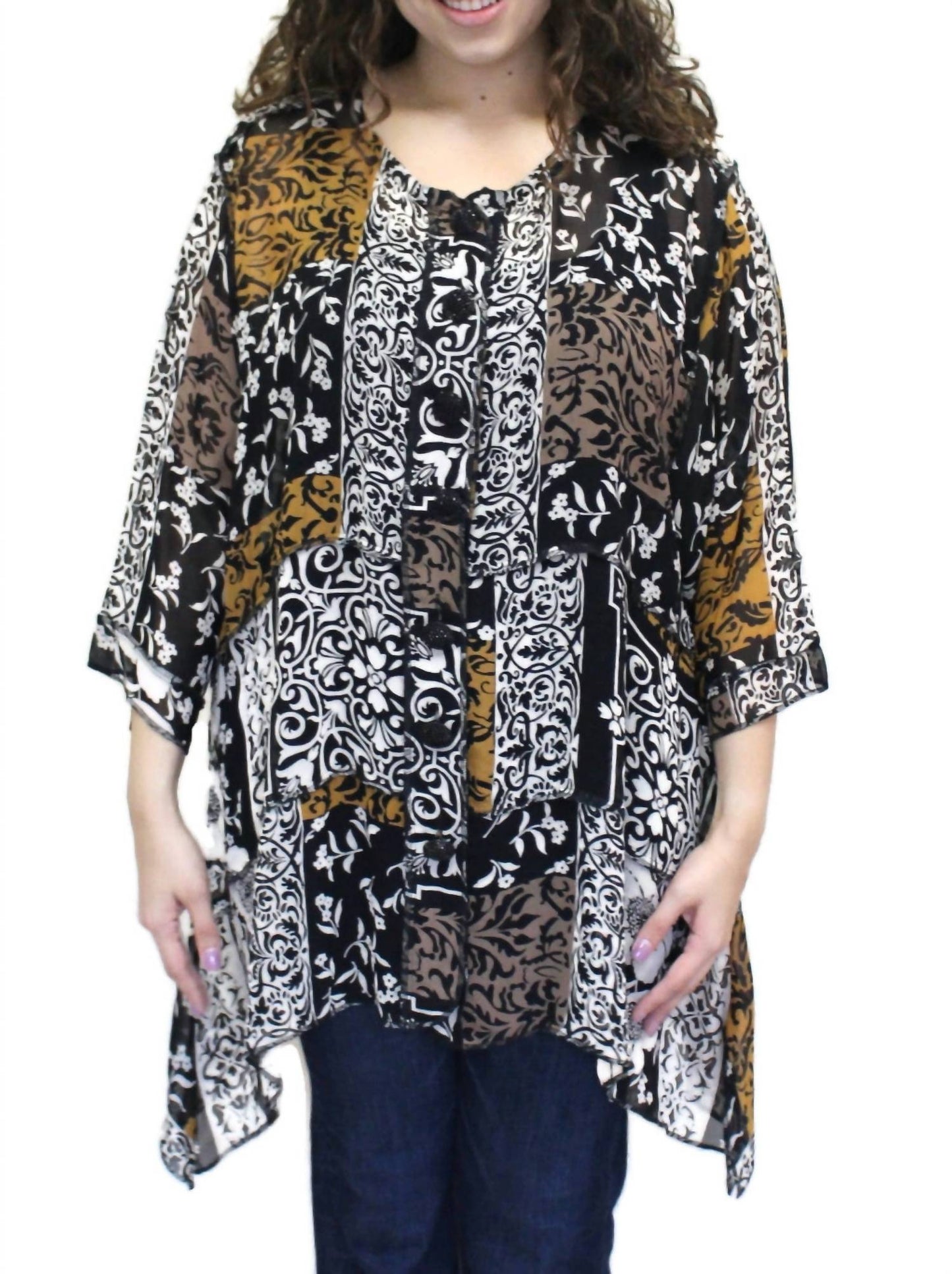 Floral Short Happy Jacket