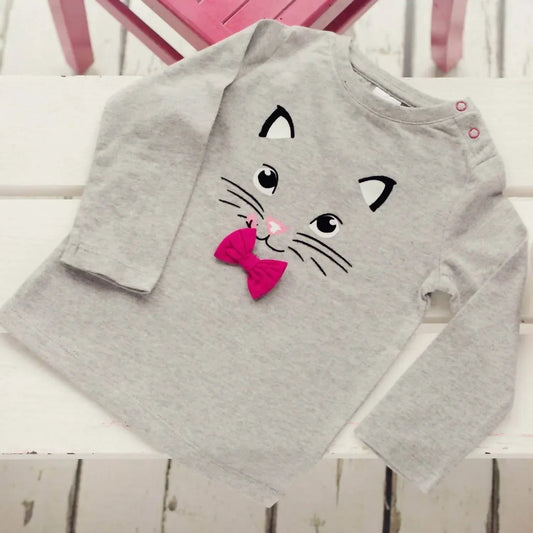 Baby Girls Katie Kitten Top