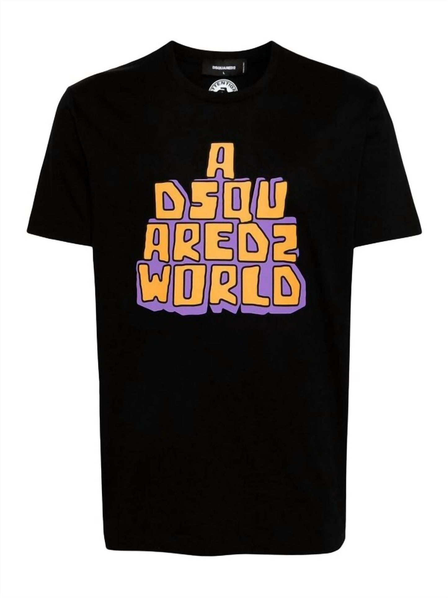 T-Shirt mit Reverse World Cool Fit Logo – Übergröße
