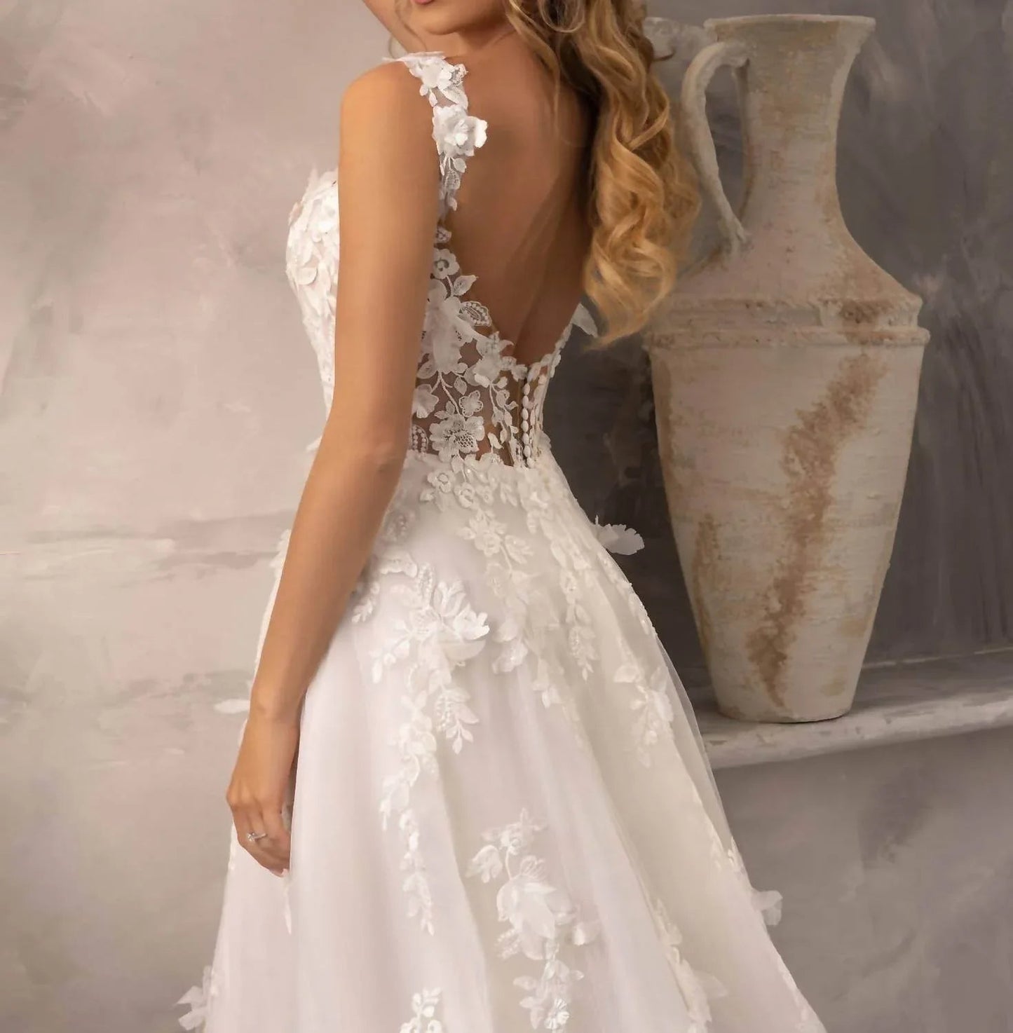 Julie Sheer Mesh-Kleid