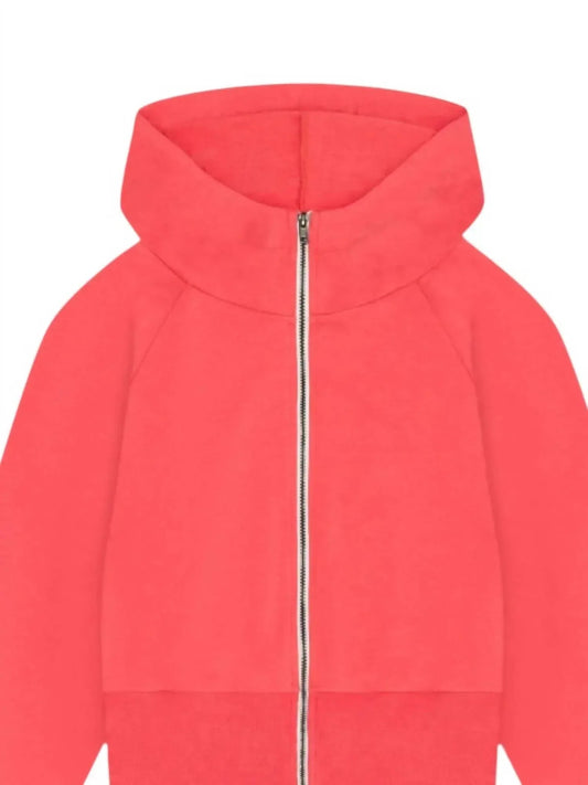 Mädchen Teenager Reißverschluss-Hoodie