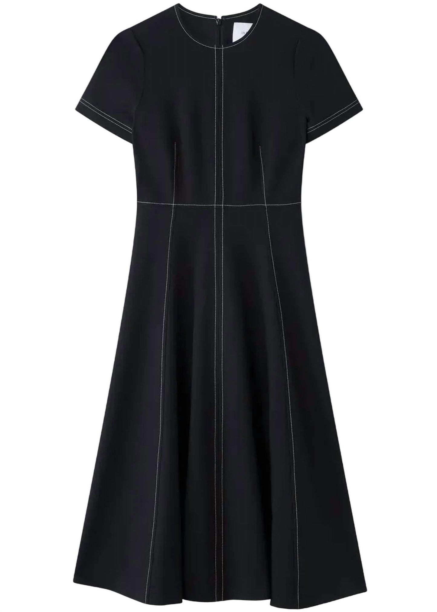 Eugine Topstich Midikleid