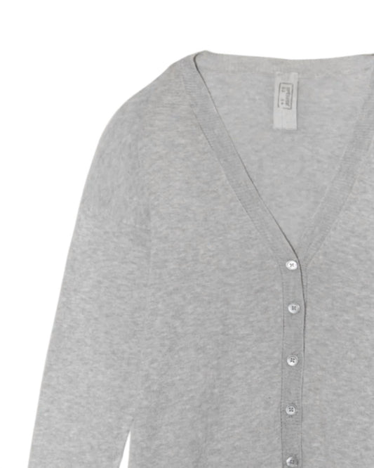 Women's Cotton V-neck Cardigan