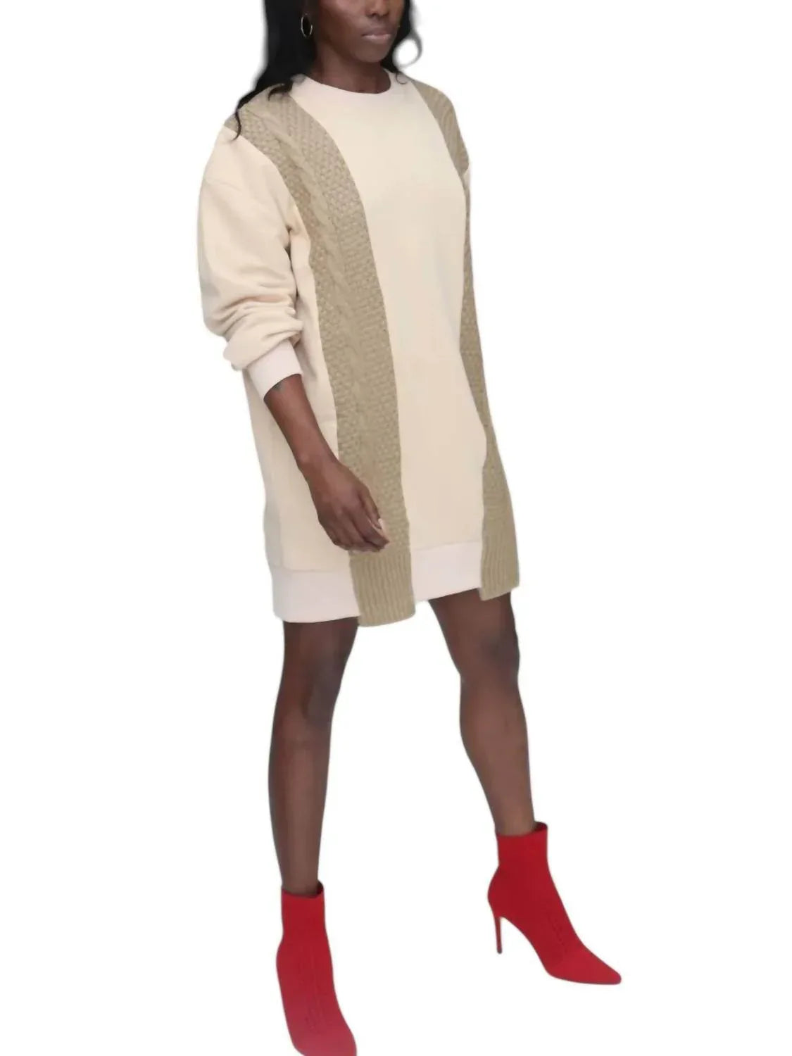 Knit Me Close Strickpulloverkleid