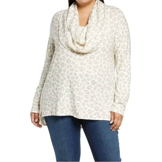 Convertible Neckline Cozy Fleece Tunic