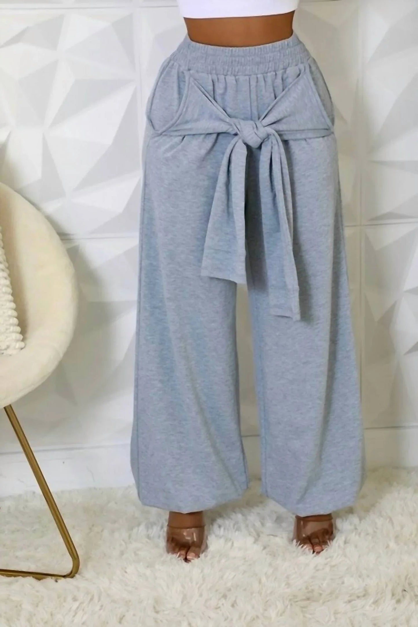 Damenhose mit hoher Taille