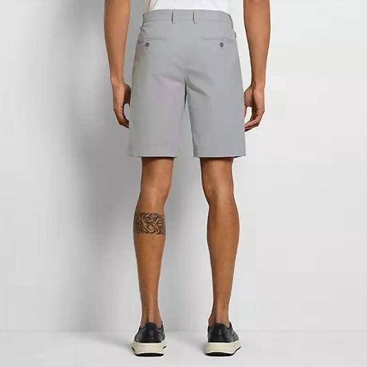 Essential Twill Straight Fit Casual Shorts