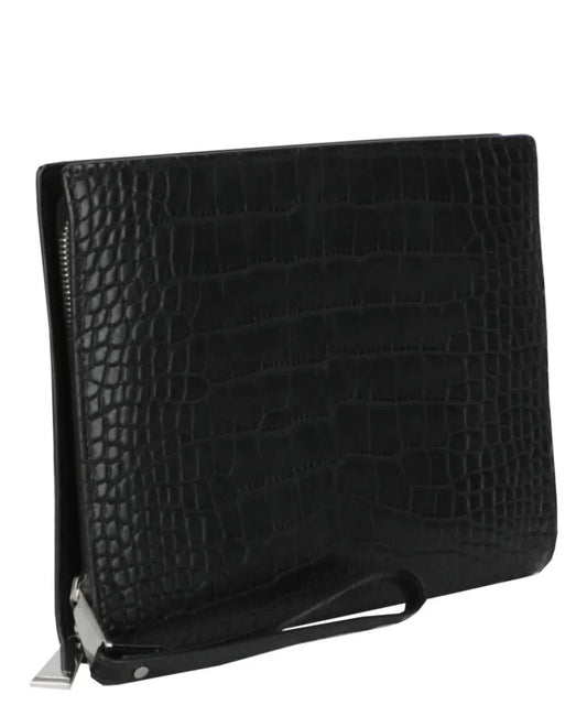 Damen-Clutch aus Alligatorleder