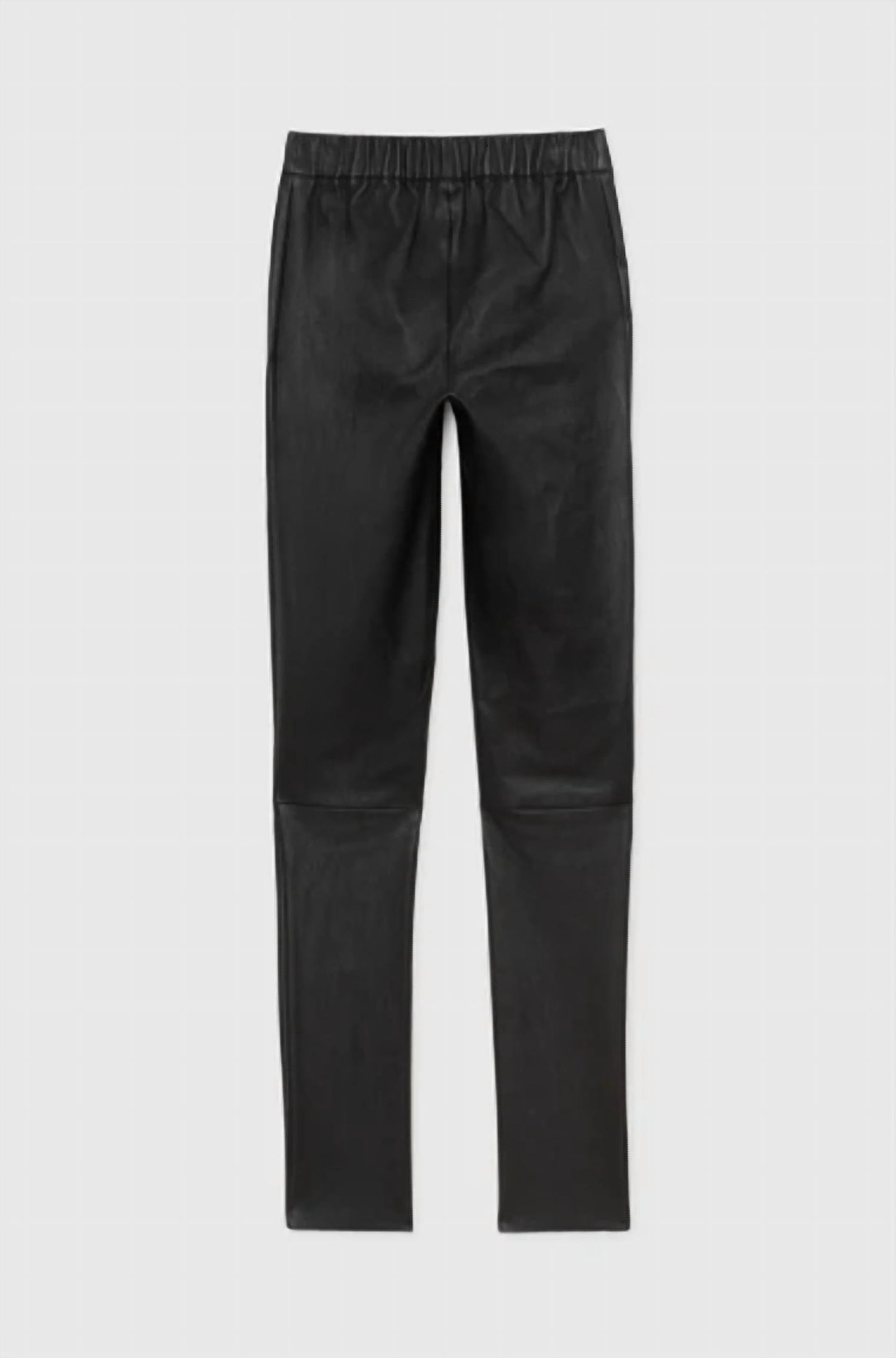 Leder-Stretch-Leggings