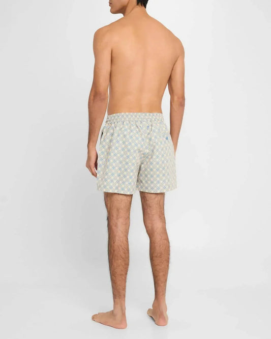 Sport Angora Trelica Bedruckte Badeshorts