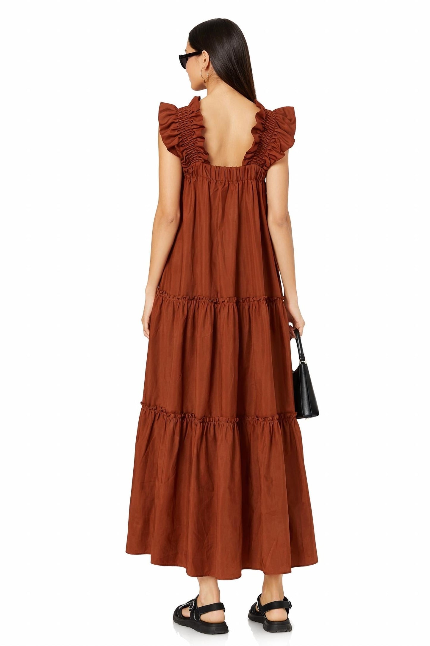 Collins Stufen-Maxikleid