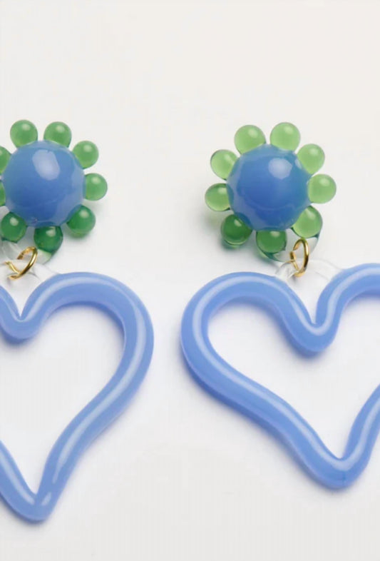 Women's Xl Heart Earrings